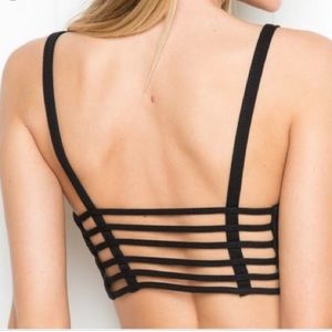 Brandy Melville caged bralette